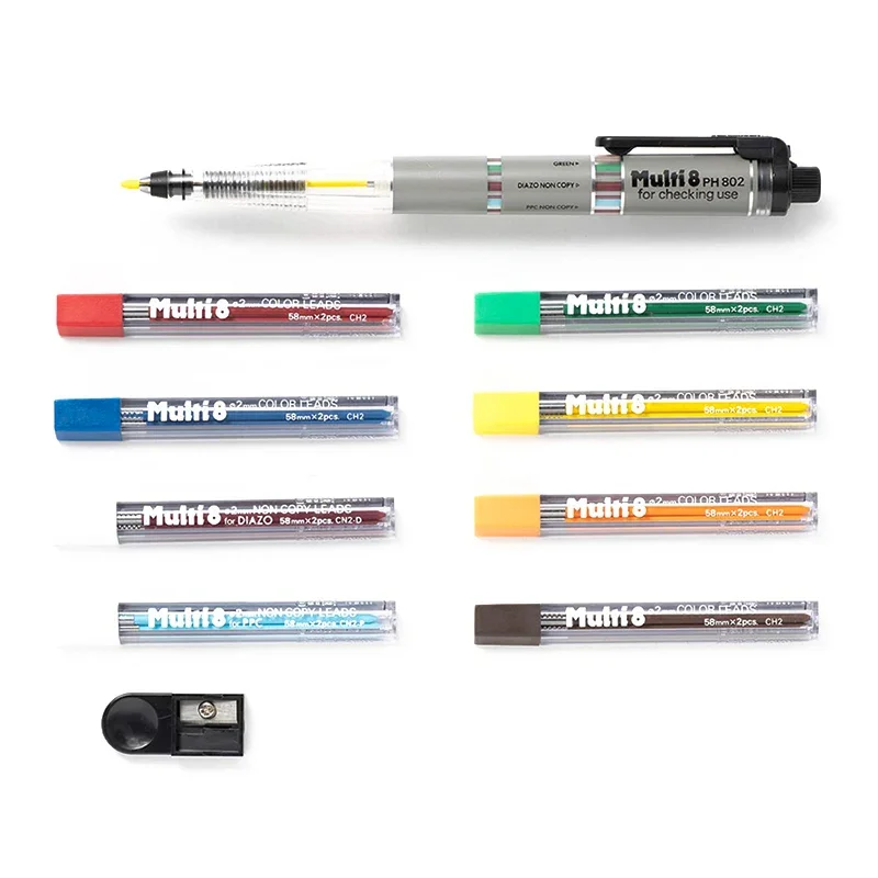 Japan Pentel Multi+8 Mechanica - Pentel Pen Energel ulasan dan harga