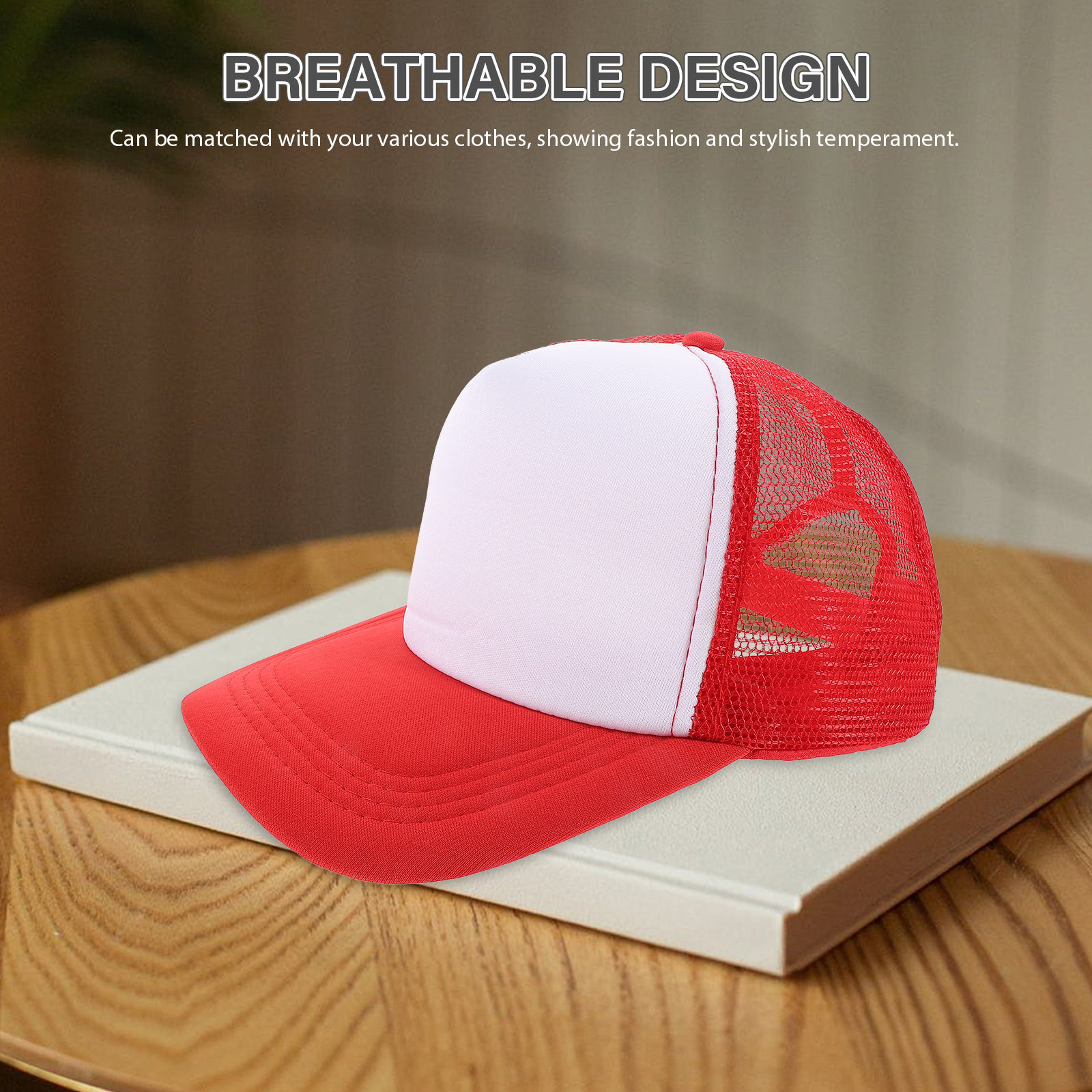 10Pcs Blank Baseball Caps Mesh - Hat Sublimation Blank ulasan dan harga