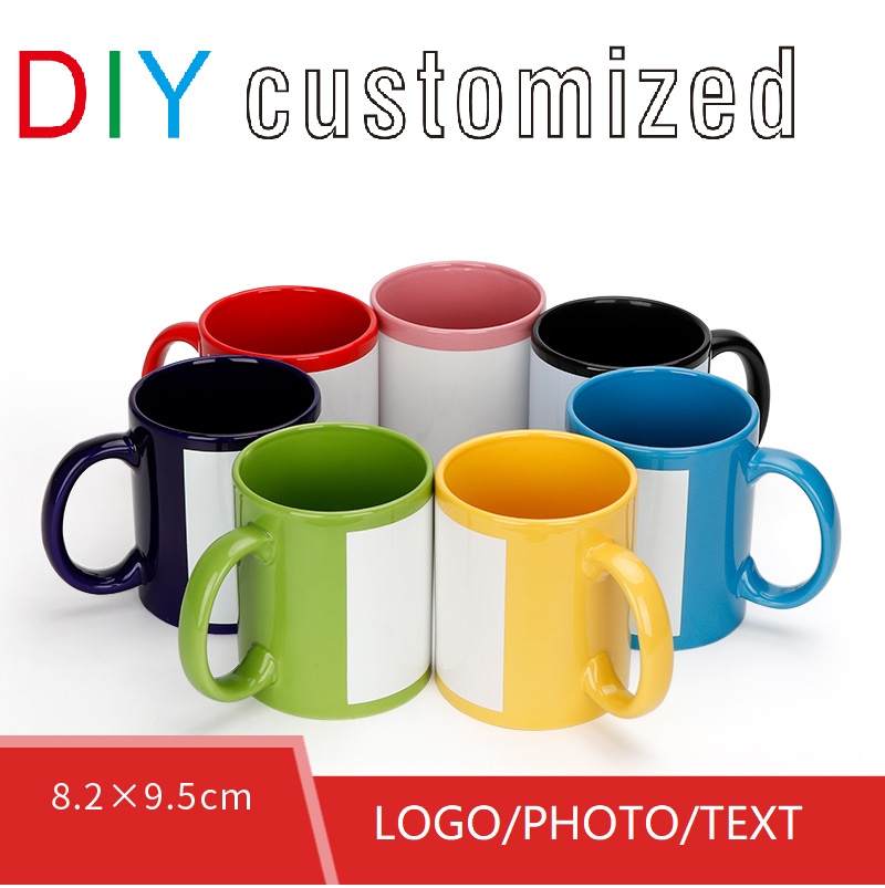 DIY Customized 350ML 12oz Cera - Sublimation Mug White ulasan dan harga