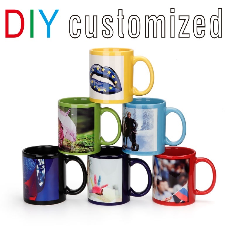 DIY Customized 350ML 12oz Cera - Sublimation Mug White ulasan dan harga