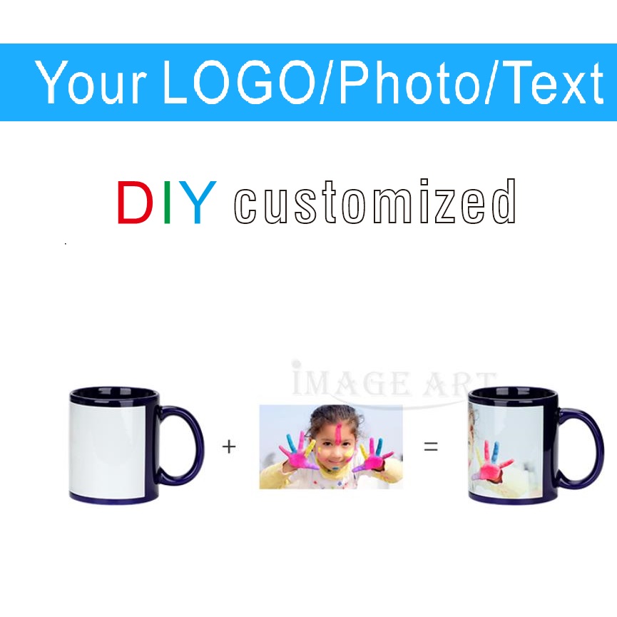 DIY Customized 350ML 12oz Cera - Sublimation Mug White ulasan dan harga