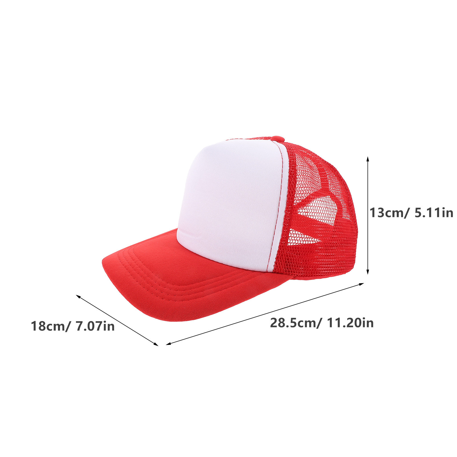 10Pcs Mesh Baseball Hats Blank - Hat Sublimation Blank ulasan dan harga
