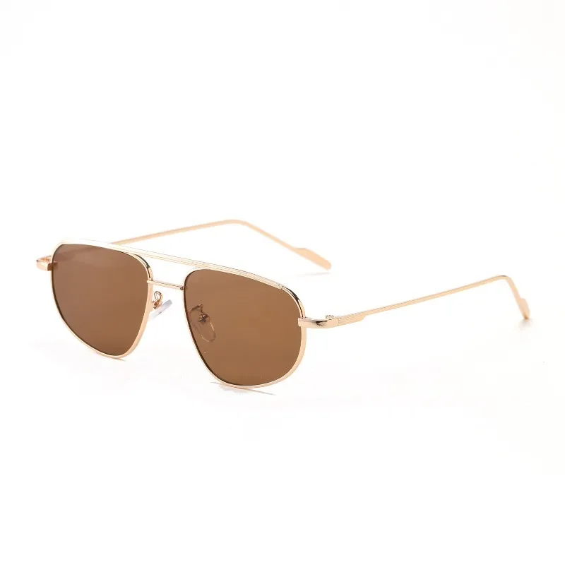 Men Sunglasses Metal Frame Squ - Metal Photo Panel ulasan dan harga