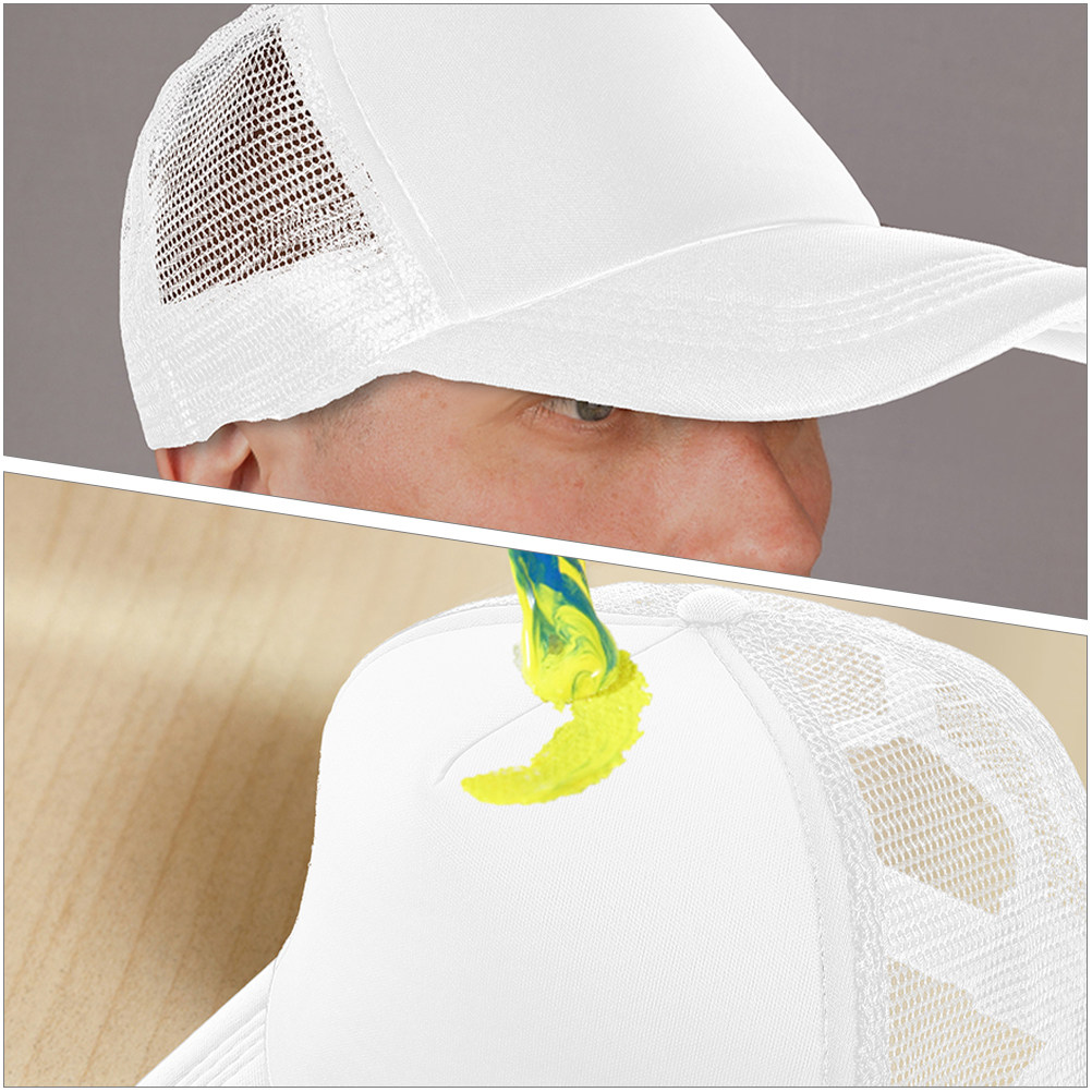 5Pcs Blank Baseball Cap Mesh B - Hat Sublimation Blank ulasan dan harga